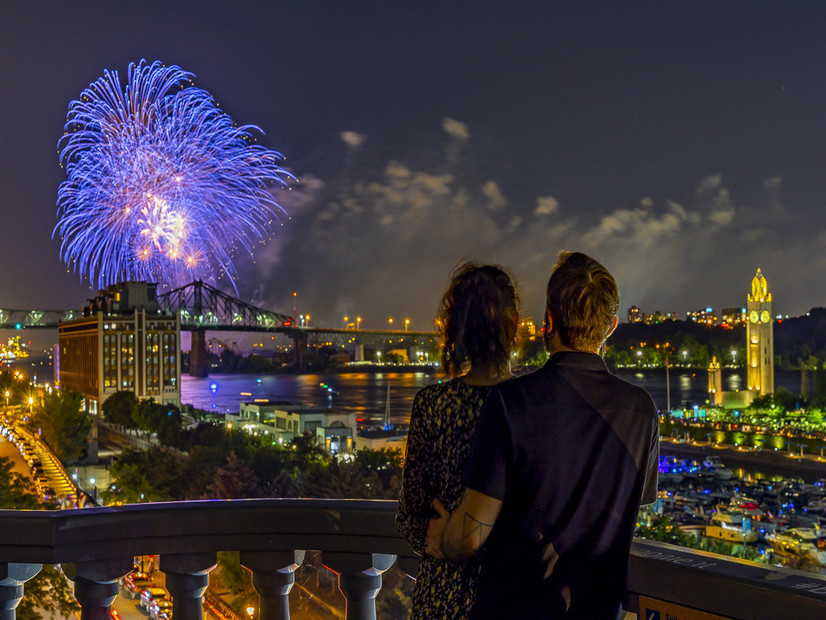 See fireworks from the belvedere (individual)