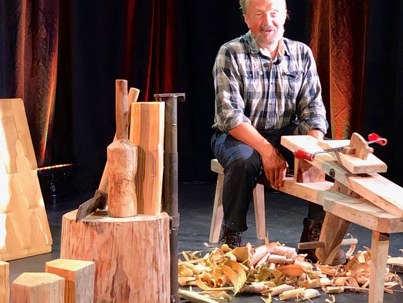 DÉMONSTRATION DU MÉTIER DE BARDELEUR AVEC DONALD OUELLET