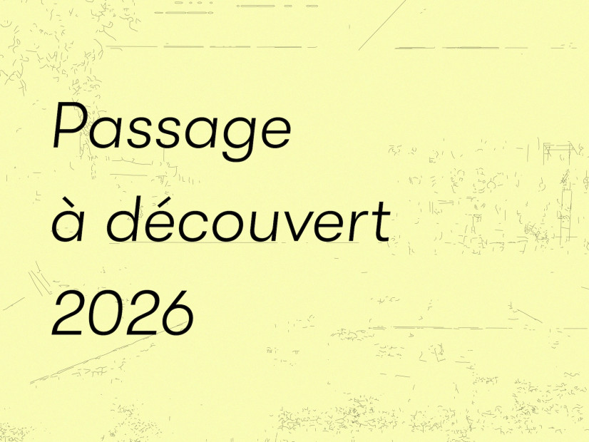 Passage à découvert 2026
